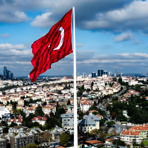 Uzaktan Kumandalı Bayrak Direği