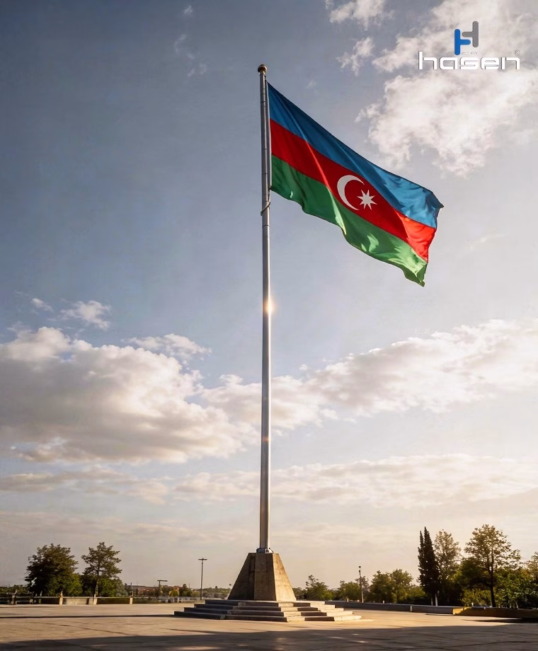 10 meter flagpole