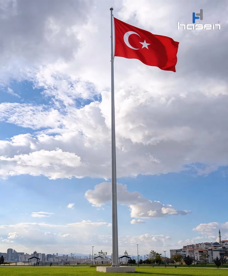 6 meter flagpole