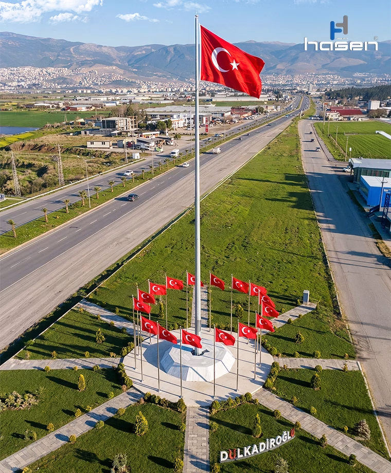 7 meter flagpole