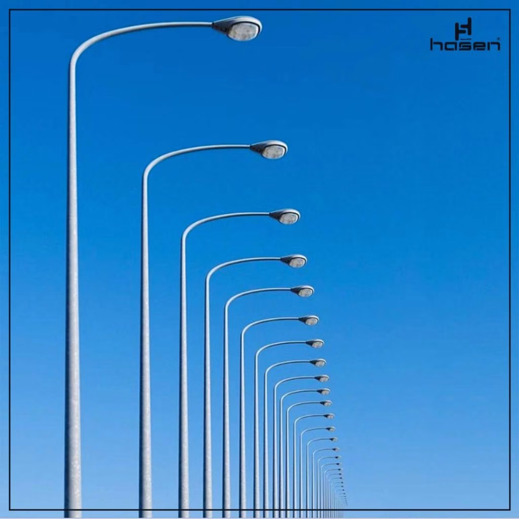 road lighting poles