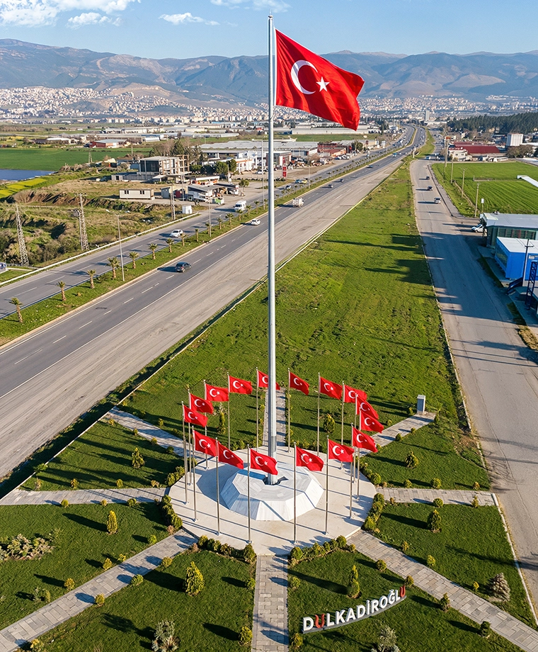 Dulkadiroğlu Municipality Flagpoles