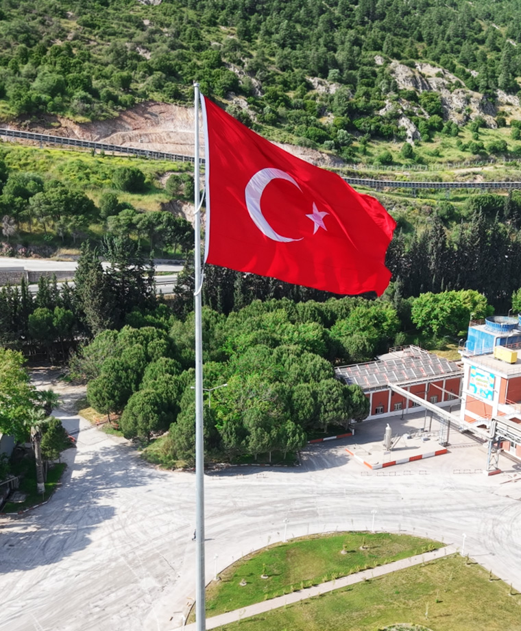 Söke Çimento Flagpole