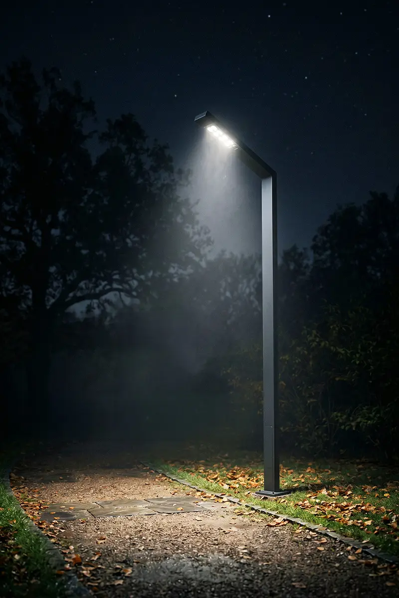 Park and outdoor lighting pole